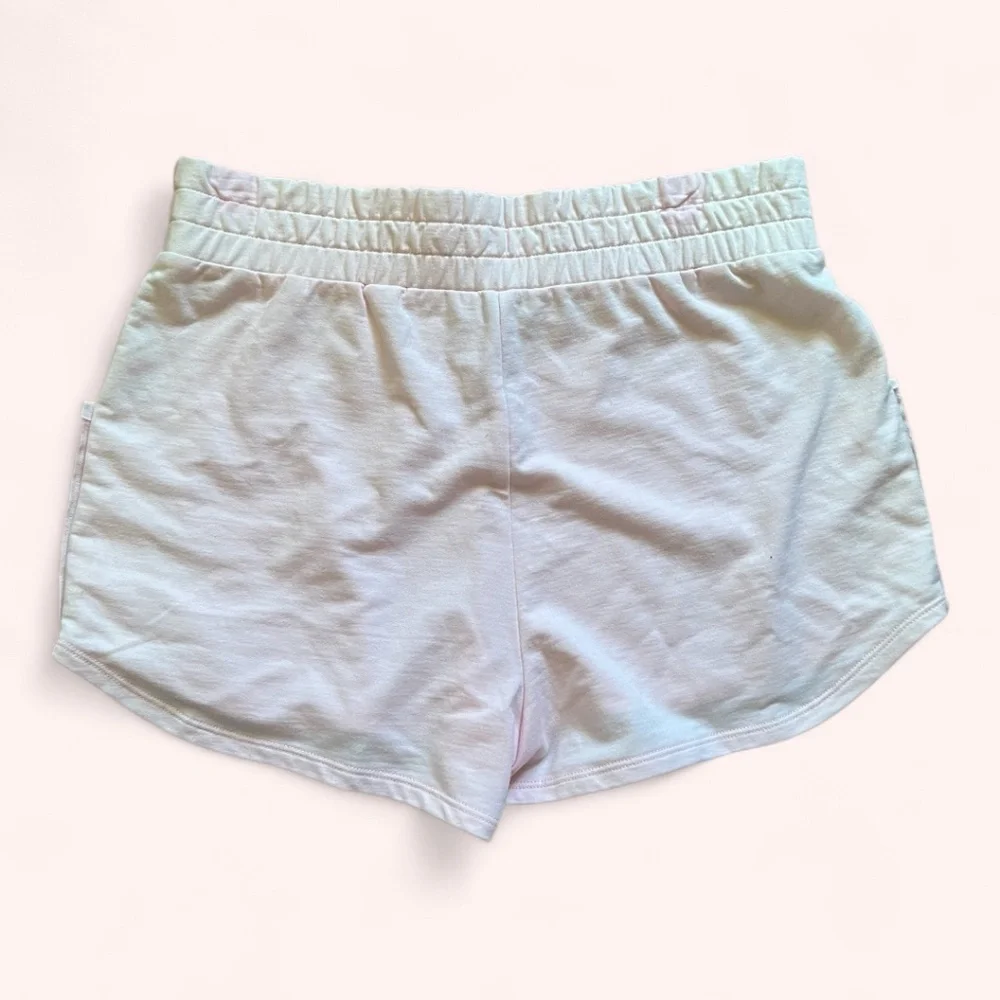 Juicy Couture Y2K Whisper Pink Cotton Soft Snap Casual Running Shorts NWT Size M